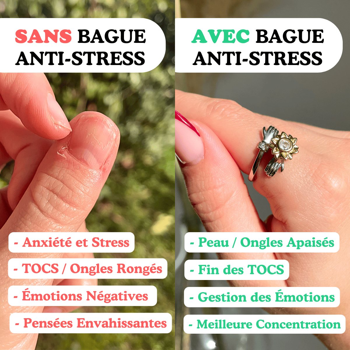 Bague Anti-Stress - Câlin d&