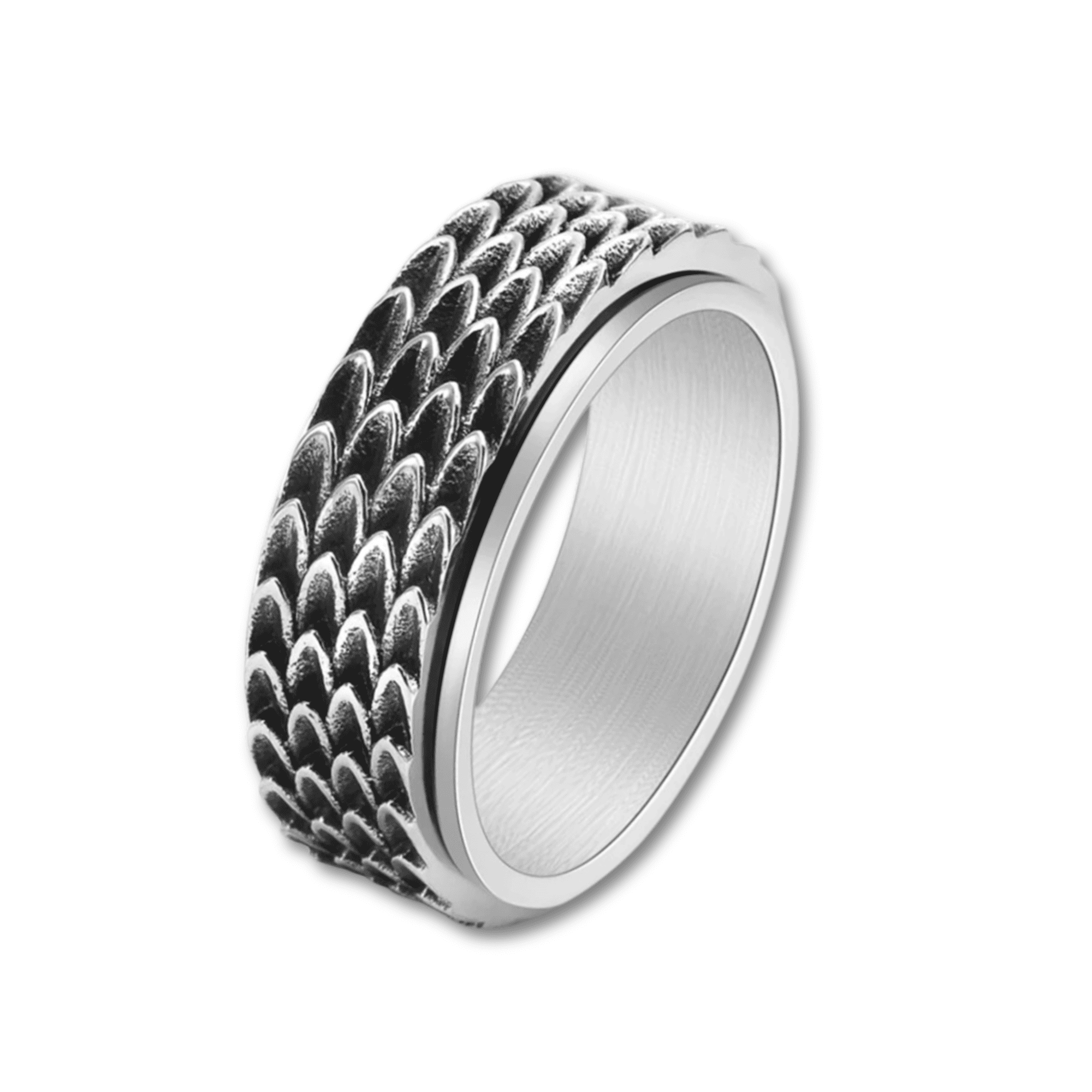 Anneau Anti-Stress Homme - Écaille