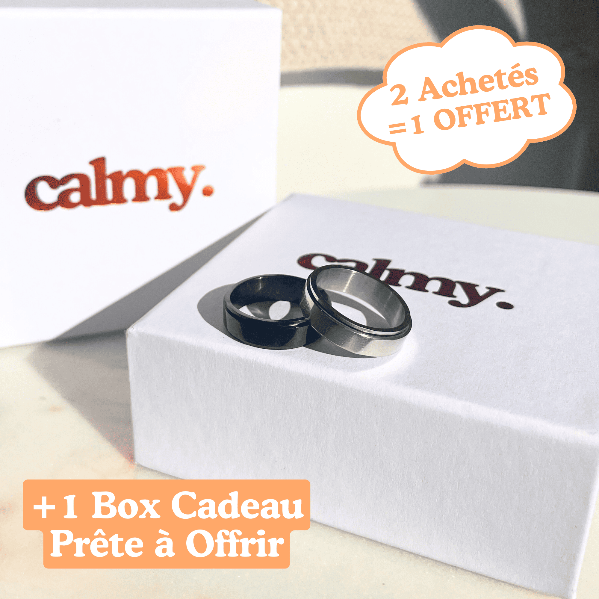 Anneau Anti-Stress Homme - Elios