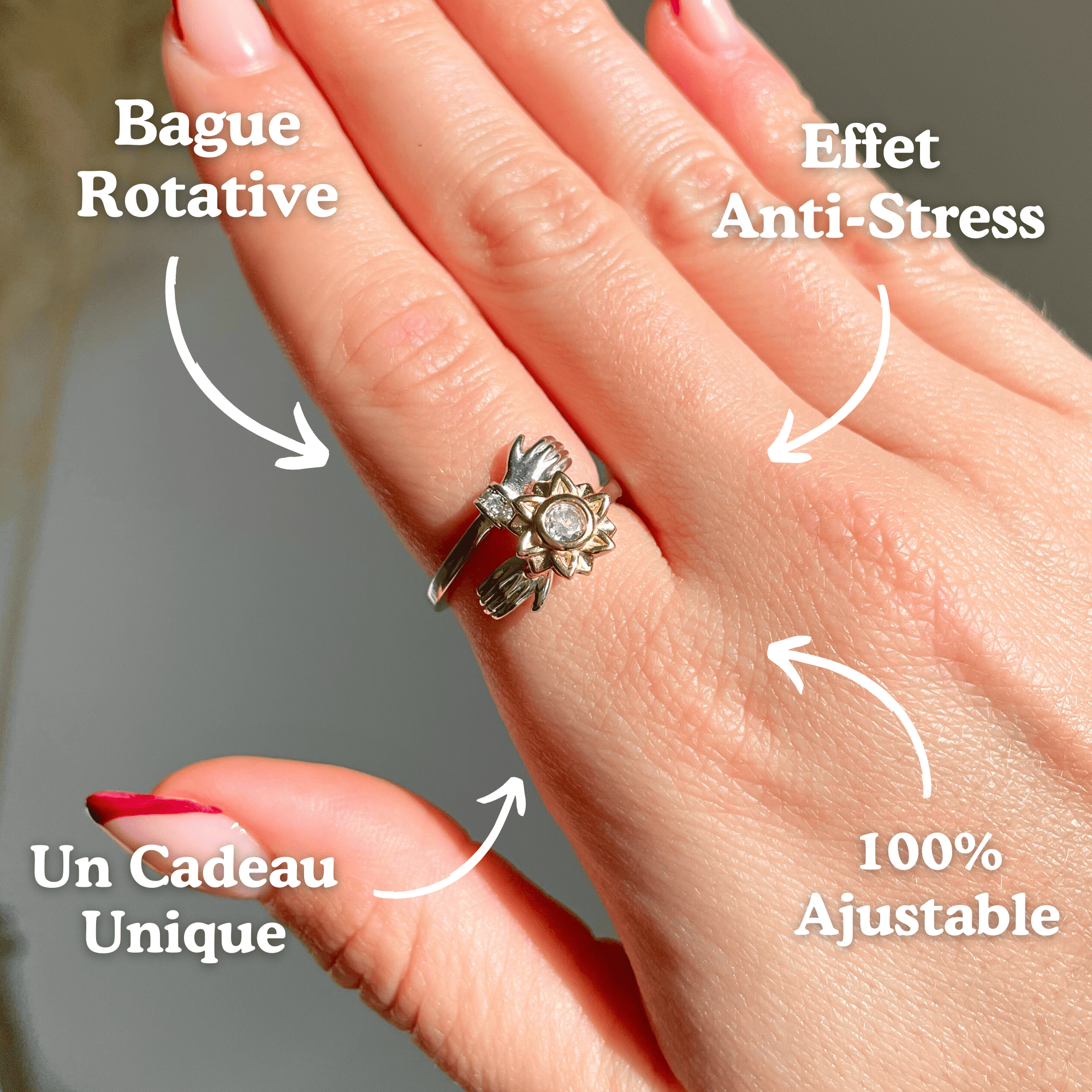 Bague Anti-Stress - Câlin d&