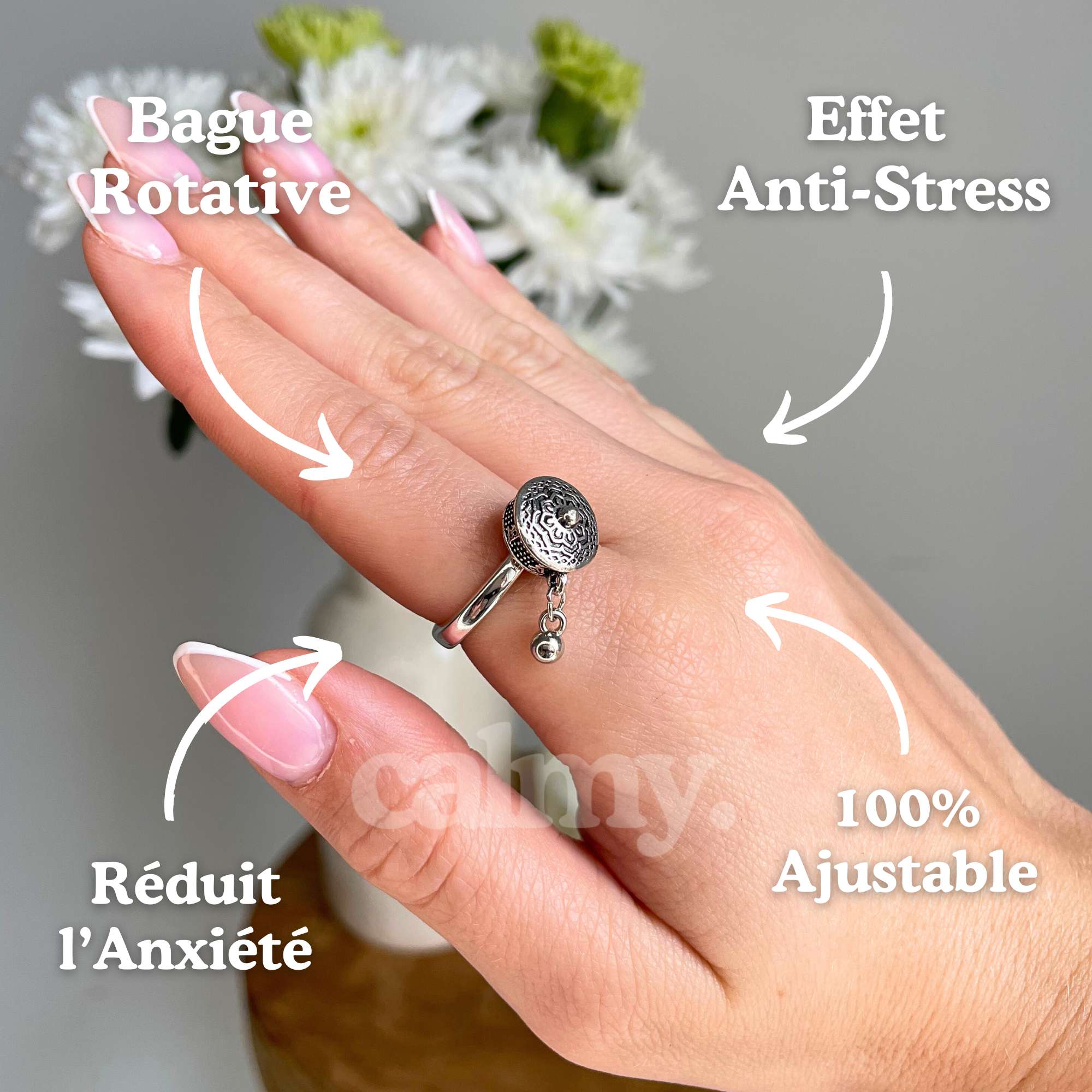 Bague Anti-Stress - Tibétaine