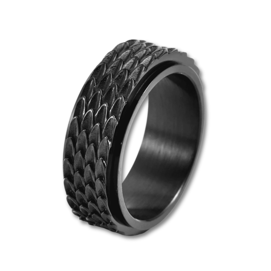 Anneau Anti-Stress Homme - Écaille