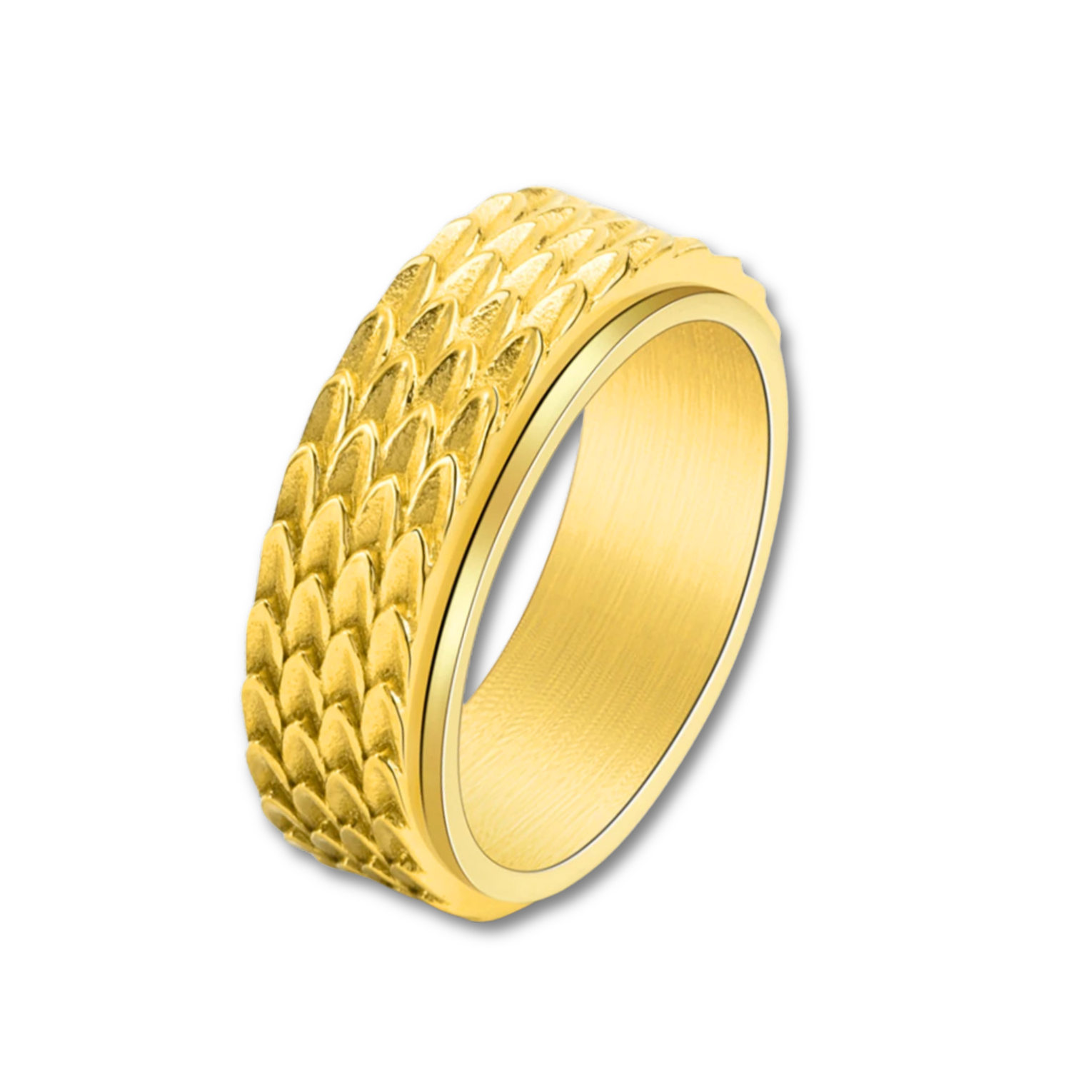 Anneau Anti-Stress Homme - Écaille
