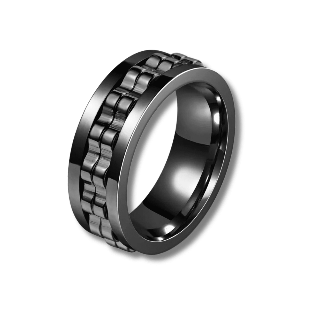 Anneau Anti-Stress Homme - Engrenage