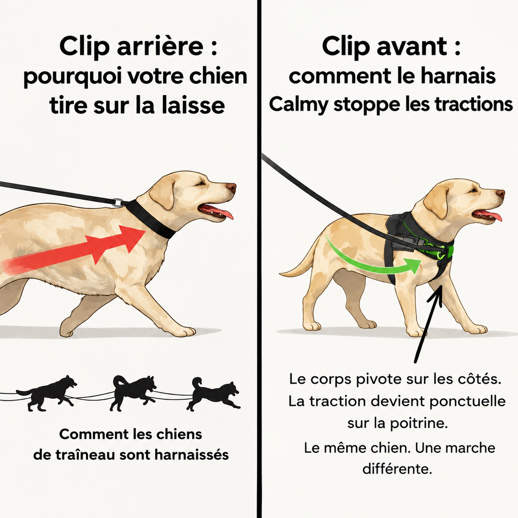 HARNAIS ANTI-TRACTION POUR CHIEN