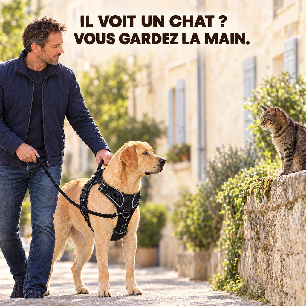 HARNAIS ANTI-TRACTION POUR CHIEN